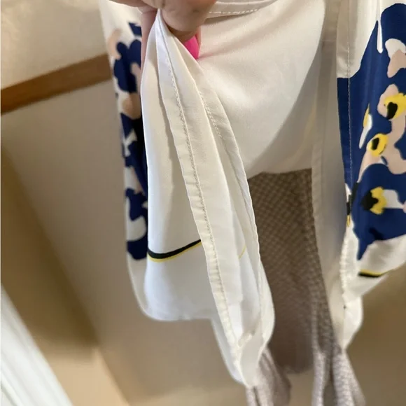 Anthropologie Porridge Womens Size Medium Floral Tank Top Tunic Shirt Layered - Picture 4 of 5